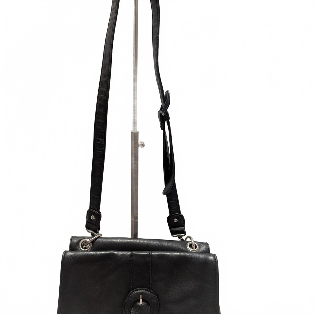 Vintage Mark‎ Black Leather Shoulder Bag